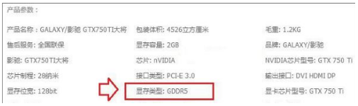 显存类型 显存类型